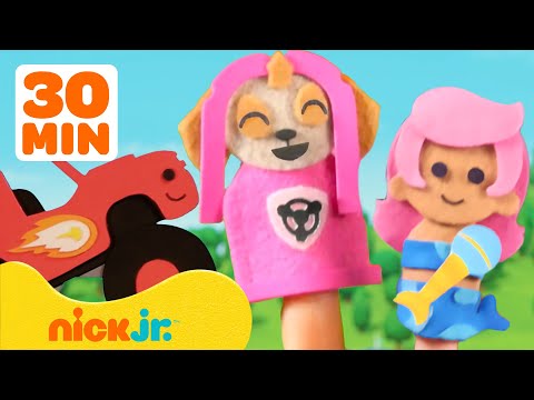 Pinkie Pals Compilation w/ PAW Patrol, Blaze & Bubble Guppies! #2 | 26 Minutes | Nick Jr.