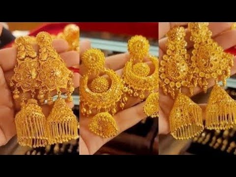 सोने का झुमका 👌👌| New Latest Gold Jhumka Designs | gold jhumka design | gold jhumka | sone ka jhumka