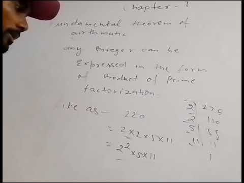 class 10 maths chapter 1 real number prime factor by Anil sir #diamond drill DD #for 10 class stud.