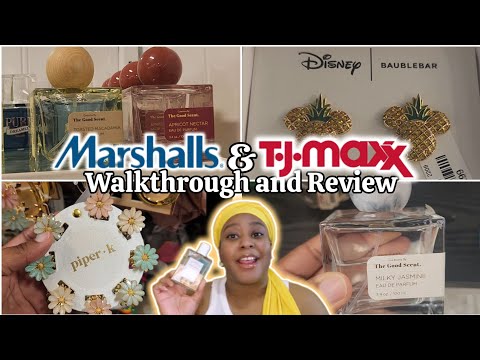 🤔🛍 Tjmaxx & Marshalls New Arrivals #review #walkthrough #fragrance #shopping #accessories #today