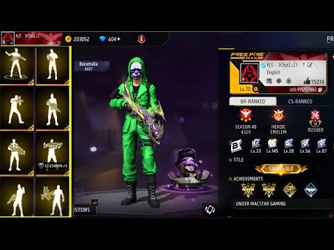 70 Level Op Collection Video Available 😱 Gareena Free Fire Collection Video 🤯