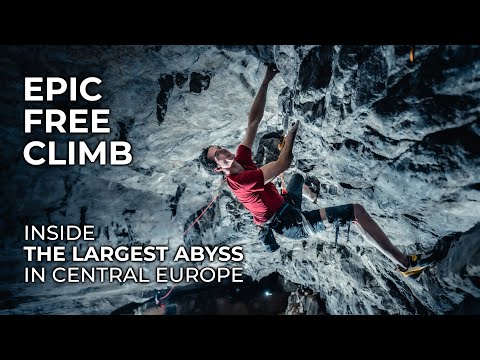 First Free Climb of Underground Big Wall in Macocha | Adam Ondra