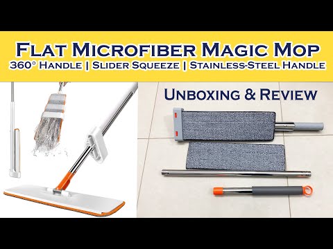 Raggle Flat Microfiber Magic Mop Unboxing & Review