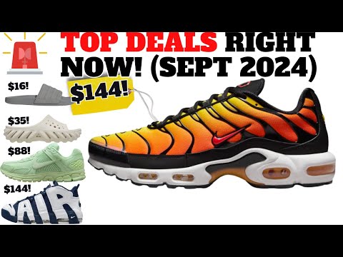 TOP 15 SNEAKER DEALS! (September 2024 Nike adidas & Crocs!)