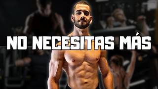 Los 10 ÚNICOS EJERCICIOS que NECESITAS para GANAR MASA MUSCULAR