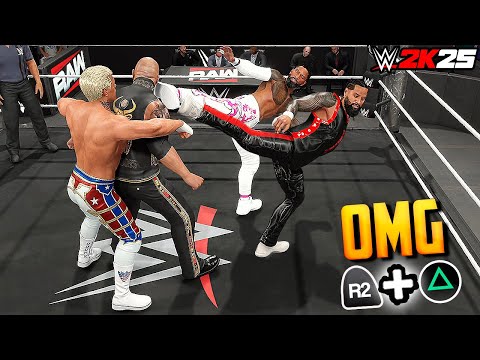 40 BEST DOUBLE FINISHERS COMBO In WWE 2K25!