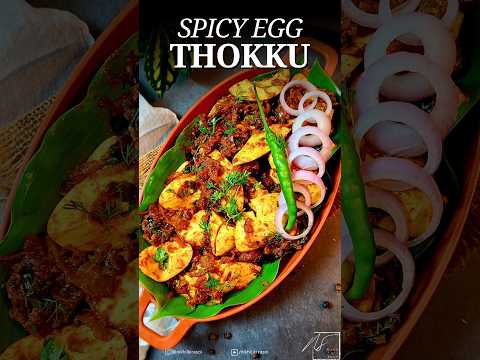 Egg Thokku | How To Make Muttai Thokku | South Indian Style Egg Curry | Egg Recipe | #shorts