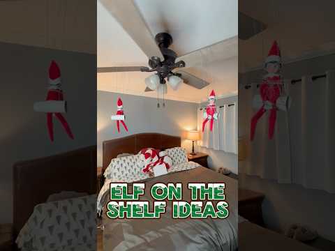 Elf on the Shelf ideas 🎄 #elfontheshelf #elfontheshelf #elfitup #elfontheshelfinspiration