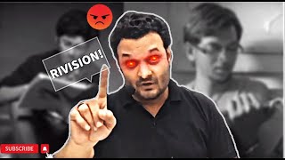 How to do RIVISION | 💯💯#Sarveshsir | Yakeenians of PW | #neet #yakeen #PW