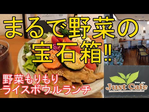 【野菜もりもりライスボウル】宇都宮市「JastCafe」