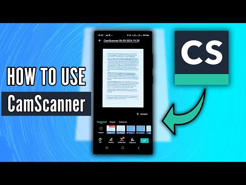 How to Use CamScanner (2024) - CamScanner Document Scanning