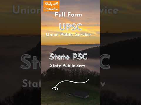 UPSC / State PSC #ias #ips #viral #youtubeshorts #youtube #youtuber #new #fullform  #upsc