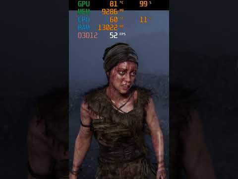 Hellblade 2 Max Graphics on RTX 3090 #shorts #rtx3090