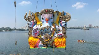 Ganesh Nimajjanam At Tank Bund | Ganesh Chathurthi 2024 Hyderabad | Hyderabad Visarjan 2024