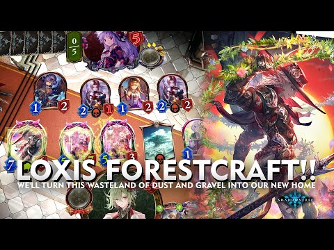 [ シャドウバース ] Shadowverse - Loxis Forestcraft - The Strongest And Difficult Deck In This Rotation!!