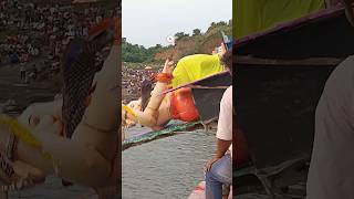 2024 Ganesh Ji Visarjan Burhanpur 😢🙇🙏👏 #ganpatizone #ganeshostav #jungletemple #ganpativisarjan