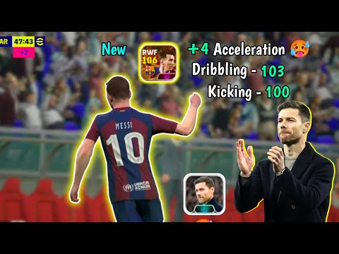 Xabi + Son of God Messi 2015 + 4-1-2-3 = Opponents Destruction 🫡🤌🔥 New 106 Rated Booster Messi 🥵🔥