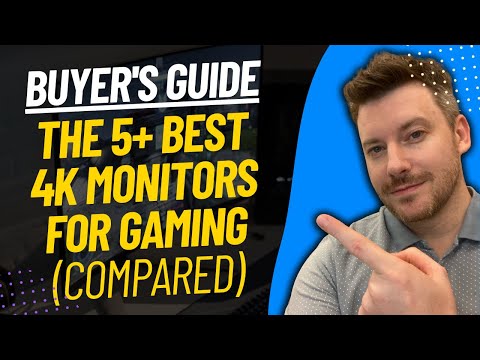 TOP 5 Best 4K Monitors For Gaming - Best 4K Gaming Monitor Review (2024)