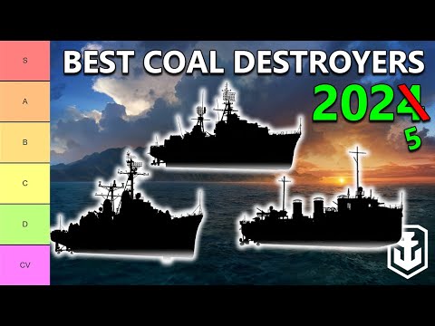 Coal Destroyers Tier List (World of Warships)