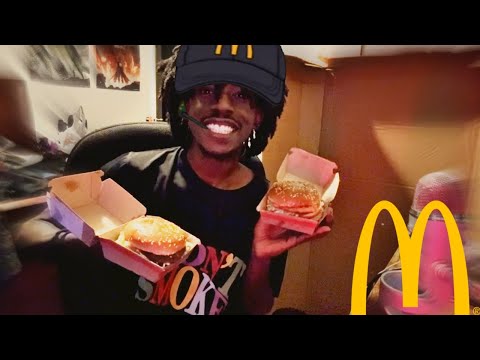 CHICKEN vs BEEF bigMAC MUKBANG! (ASMR)