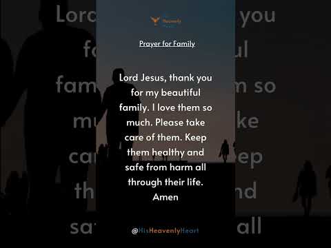 Prayer For Family | His Heavenly Heart