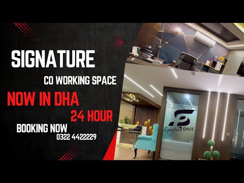 Signature Space | Co Working Space #coworkingspaces #signatureproperty #viral #office #private