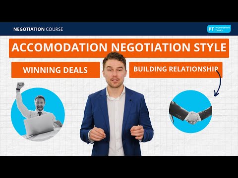 Accommodation Negotiation Style: Build Strong Relationships