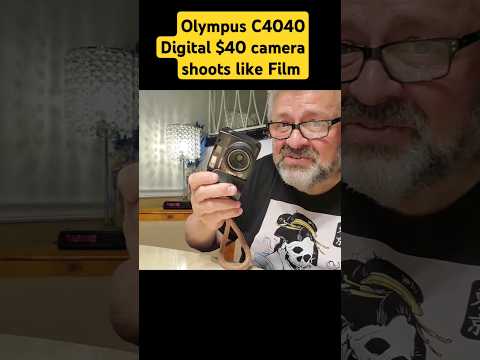 Olympus C4040 ccd camera Looks like Film #photography #film #camera #olympus