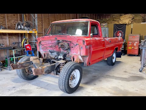 FULL Build Begins! FORD F100, F250 Series | Front End Removed