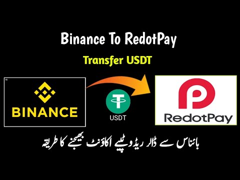 How To Deposit Usdt In RedotPay With Binance | Binance Se Dollar Redot Pay Me Kaise Deposit Karen