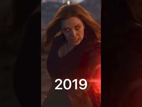 Evolution of Wanda Maximoff (Scarlet Witch) MCU Edit❤️