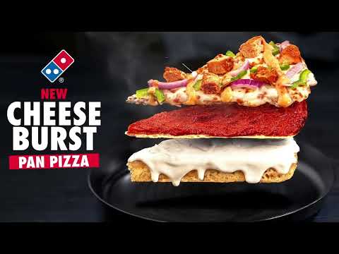 New Cheese Burst Pan Pizza