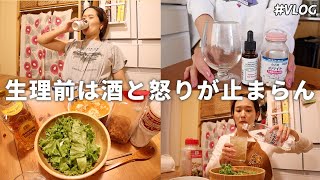 【会社員Vlog】やっぱりどうしても怒りと酒欲が込み上げる生理前/結局は日々の余白を保つしかない😌