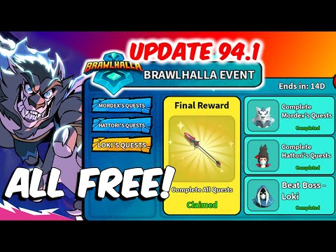 NEW OP *EVENT* | HOW TO COMPLETE BRAWLHALLA QUESTS EASILY | WEAPON FIGHTING SIMULATOR | ROBLOX