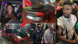 Sarkodie arrived & Unveiled New Most Expensive Flashy Luxury Sports Cars at Rapperholic Concert 2024