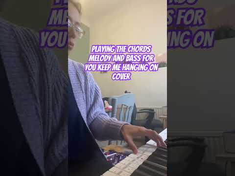 You keep me hanging on cover - #pianopractise #motownhits #intermediatepiano #pianomusic