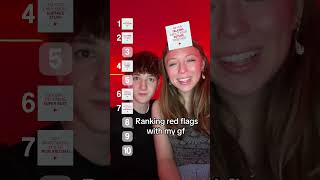 What ur red flags #rankings #duet #rating #couple #rating #rankingshorts #girlfriends #gf #bf