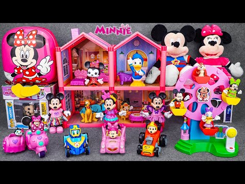 Satisfying with Unboxing Disney Minnie Mouse Pink Sweet Home Playset | Review Toys ASMR