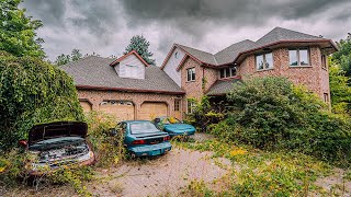 A TRAGIC Look Inside this ABANDONED Retro 1980's Mansion in the Woods l Everything Left Behind