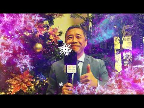 【Kok Kuen  Chan】 Merry Christmas And Happy New Year 2024