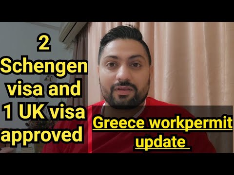 Greece work permit update 2024 | Schengen visa update | Greece schengen visa apply now