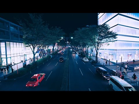 【環境音】東京 表参道の交通音｜Traffic Sounds of Tokyo Omotesando【作業用/睡眠用BGM】