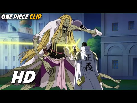 Admiral Kizaru vs Basil Hawkins (Supernovas) | One Piece HD