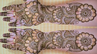 Eid Special Mehndi Design | Easy Dulhan Mehendi Design | Full Hand Mehndi Design Arabic Henna Design