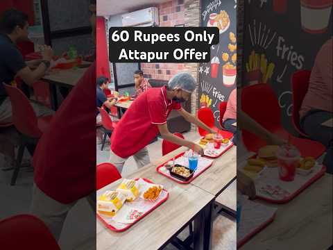 Attapur Offer Menu Starts Only 60 Rupees #viralvideo #ytshorts #shorts