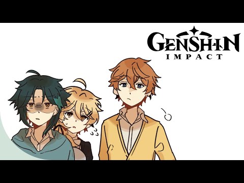 Cultural Festival at Genshin High School! | Genshin Impact Comic Dub