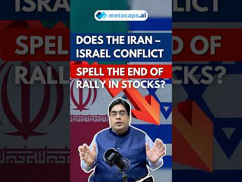 Does the Iran – Israel Conflict Spell The End Of Rally In Stocks? NIFTY-50 Crash #stockmarketcrash