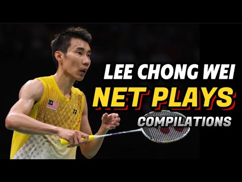 Lee Chong Wei - The King Of Net Plays Skills In Badminton