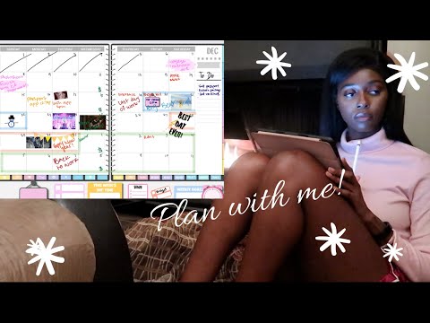 Plan with me! (December) | Productivity Health