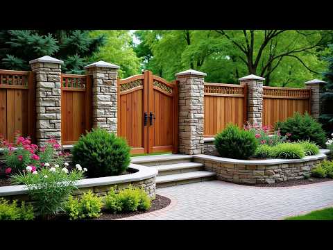 Creative Decorative Stone Ideas for Front Fence Design | Achieve a Timeless Look